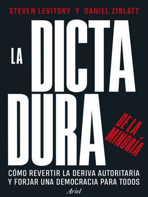 cover image of La dictadura de la minoría